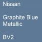 Preview: Nissan, Graphite Blue Metallic, BV2.